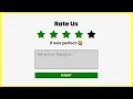 Star Rating System with Emoji using HTML CSS and JavaScript Use it on a Website step by step