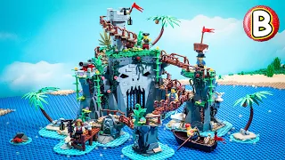 LEGO Bricklink Designer Program 910038 Ominous Isle Pirates  | Stop Motion Review