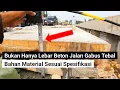 Download Lagu beton jalan raya gabus tambun bekasi tebal, semua ikut spesifikasi aturan SOP \u0026 dalam proses garis