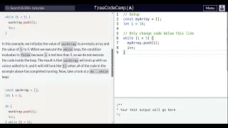 Lesson 102 Basic JavaScript Iterate with JavaScript Do While Loops