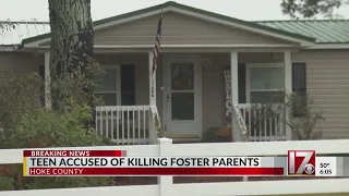 Teen suspected of killing foster parents in Hoke County
