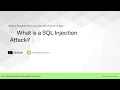 What is a SQL Injection Attack - The Complete Course 2 0