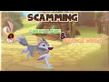 Scamming green long and orange long wrist - Animal Jam