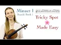 Tricky Spot in Minuet 1 - how to practice it
