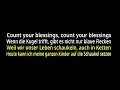 Sa4 x Gzuz - Count your blessings (Karaoke-Version) Instrumental mit Text | Ohne Gesang