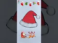 Download Lagu Let's make a Santa Hat | Jingle Bells #christmas #kidsactivity #coloring #shorts