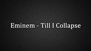 Download Eminem   Till I Collapse (Lyrics) MP3