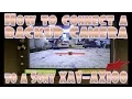 How to connect a backup camera to the Sony XAV AX100