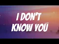 The Marias - I Don t Know You