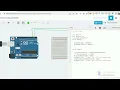 pushbutton control LED using Arduino uno and simulate the output results on Tinkercad