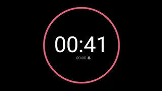 41 Second Countdown Timer iPhone Timer Style