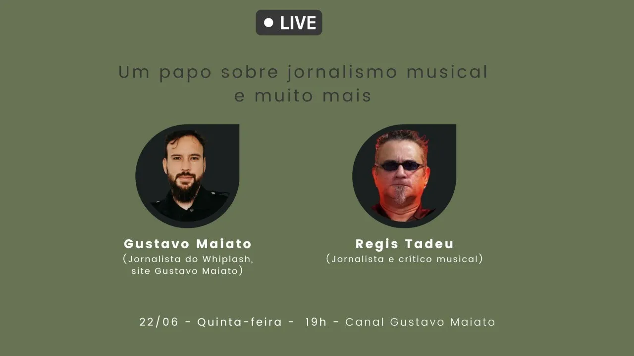 Entrevista com Regis Tadeu (crítico e jornalista musical)