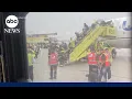 United jet aborts takeoff after tires blow