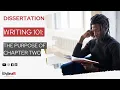 Dissertation Writing 101 The Purpose of Chapter Two WritersER com