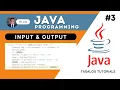 JAVA PROGRAMMING TAGALOG Basic Input and Output Sir Jayson