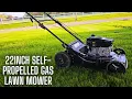 PowerSmart Self Propelled Gas Lawn Mower 22 in 170cc