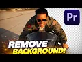 How to Remove Background From in Premiere Pro With No Green Screen