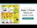 Super 1 Foods Weekly Ad 26 - 26 Top 10 Deals