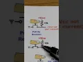 Pull Up Resistor Explained By Electronzap #electroniccomponent #electronics #schematics