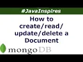How To a Document in MongoDB Java Inspires