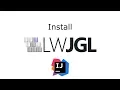 install LWJGL under IntelliJ IDEA using Gradle