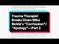 Trauma Therapist Breaks Down Mike Bickle s Apology Confession Part 2