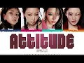 aespa 'ATTITUDE' Lyrics (에스파 ATTITUDE 가사) [Color Coded Kan_Rom_Eng] | ShadowByYoongi