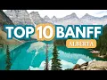 Best Things To Do In Banff Alberta Lake Louise Moraine Lake Johnston Canyon More