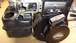 Briggs and Stratton 3 5HP Horizontal Linkage