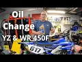 How to Change Your Oil on a Yamaha YZ and WR 450F
