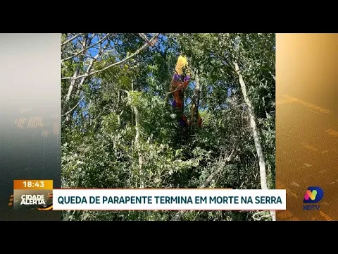 Homem morre na queda de parapente na Serra catarinense em Lages