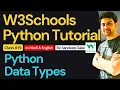 W3Schools W3Schools Python W3Schools Python Tutorial Class 015 Python Data Types
