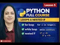 Python Full Course for Beginners to Advanced Lesson 5 Techply