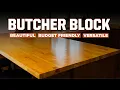 Butcher Block Counters A Versatile Upgrade
