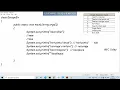 1 12 Escape Sequences or Escape codes in java tutorial in TELUGU