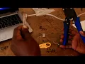 How to terminate cat 6 ethernet cable with rj45