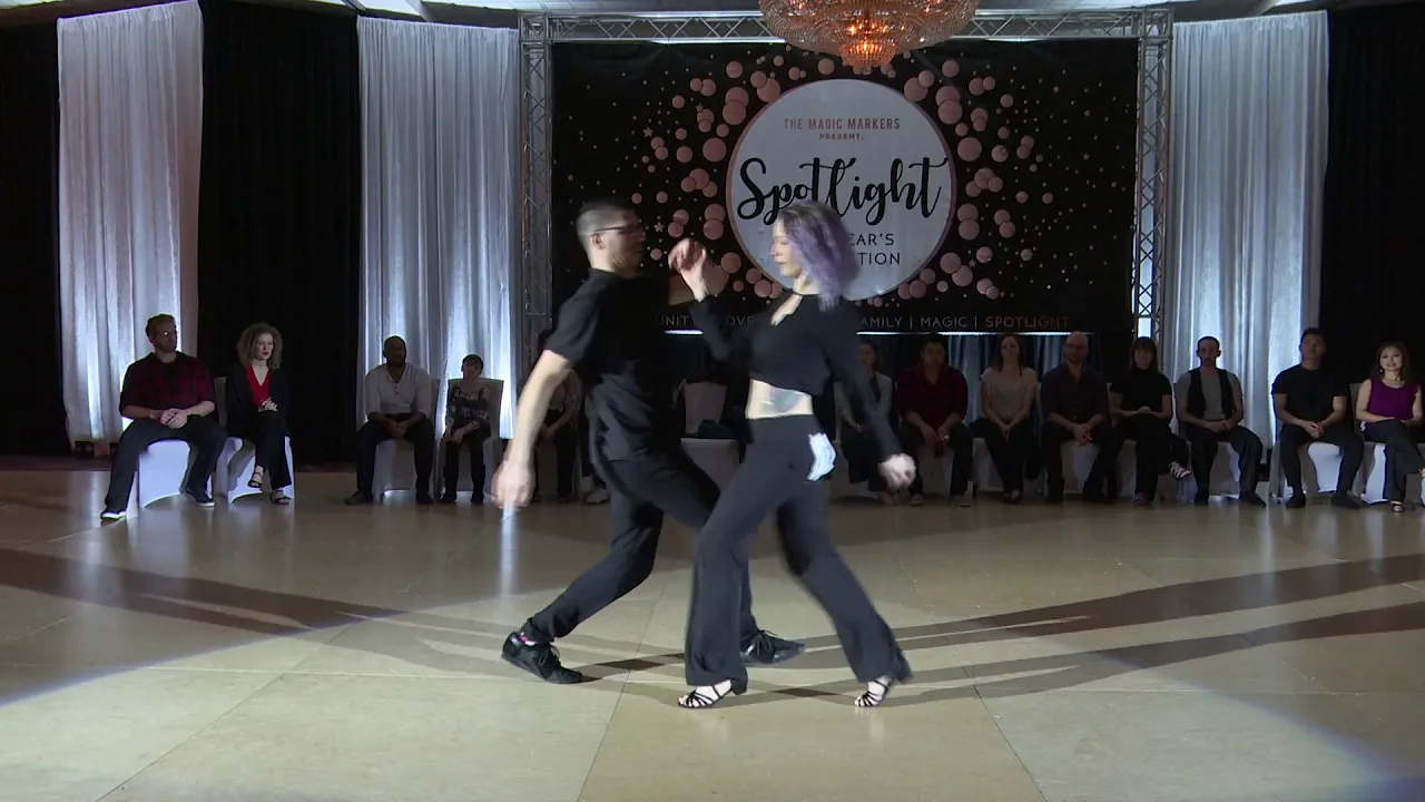 Spotlight New Years 2018 2019 Advanced Jack & Jill Omar Gonzalez & Leigh Kirkconnell