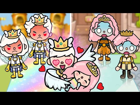 Download MP3 Angel and Princess Love Story | Toca Life Story |Toca Boca