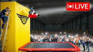 The Craziest Trampoline Wall Competition EVER (full livestream)