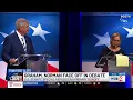 Graham Norman clash in only scheduled debate