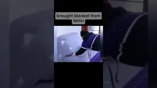 brought a blanket from temu