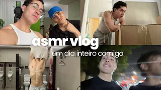 ASMR VLOG: Um dia INTEIRO comigo | Vou mudar de apartamento