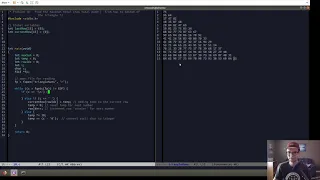 Project Euler in C Maximum Path Sum I II