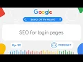 Optimizing login-page content for Google Search