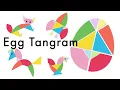Egg Tangram Puzzle Challenge - Test Your Brain with This Fun Relaxing Game