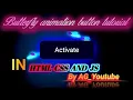 Create a Magical Aura Button with Animated Butterflies HTML CSS JavaScript Effects Tutorial