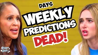 Days of our Lives Weekly Predictions Lexie DEAD Holly ENRAGED Soap Dirt