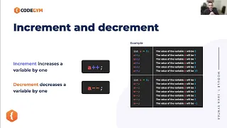 Increment and Decrement Unary Operators in Java CodeGym University Course