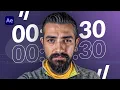 DYNAMIC TIMER COUNTDOWN in After Effects w Expression No Plugins
