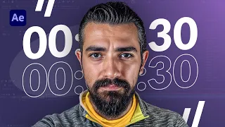 DYNAMIC TIMER COUNTDOWN in After Effects w Expression No Plugins